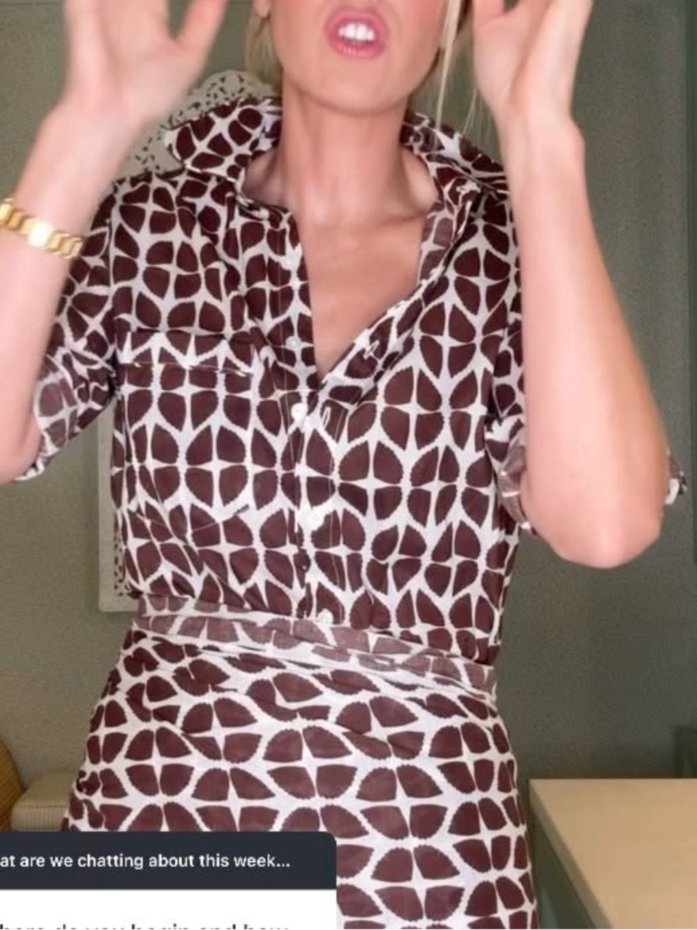 Julia Amory Husband Shirt and Pareo Set
